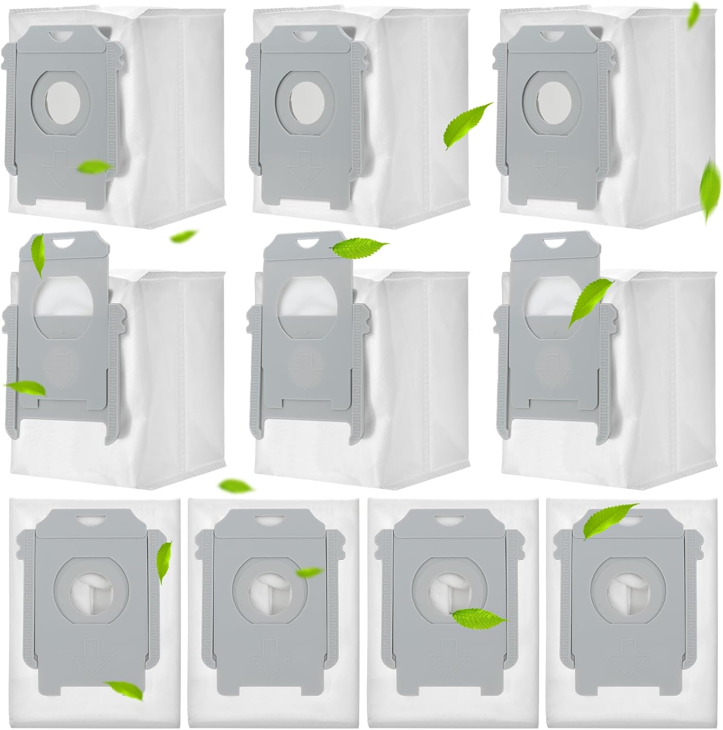 Rebirthcare 10 Stück I7 Beutel Für Irobot Für Roomba I7 I7+ I7 Plus S9 S9+ I3 I3+ I4 I4+ I6 I6+ I8 I8+ J7 J7+ E5 E6 E7 Staubsaugerbeutel Für Irobot Für Roomba