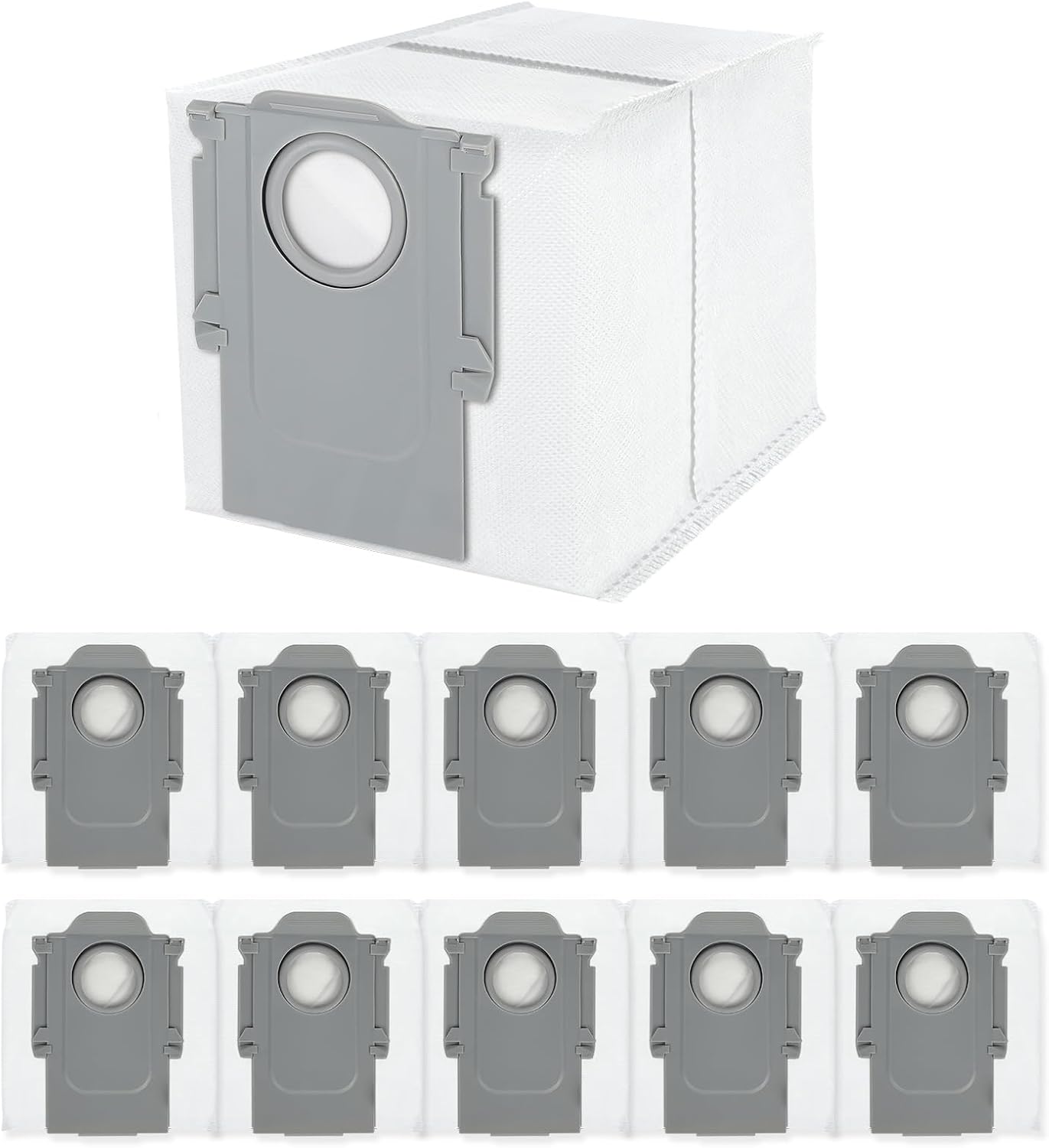 36 Stück Staubbeutel Für Roborock Qrevo Pro/qrevo Maxv/qrevo S/qrevo Master/s8 Max Ultra Roboter Staubsauger Selbstreinigungsstation, Ersatz-staubsaugerbeutel Mit Großer Kapazität
