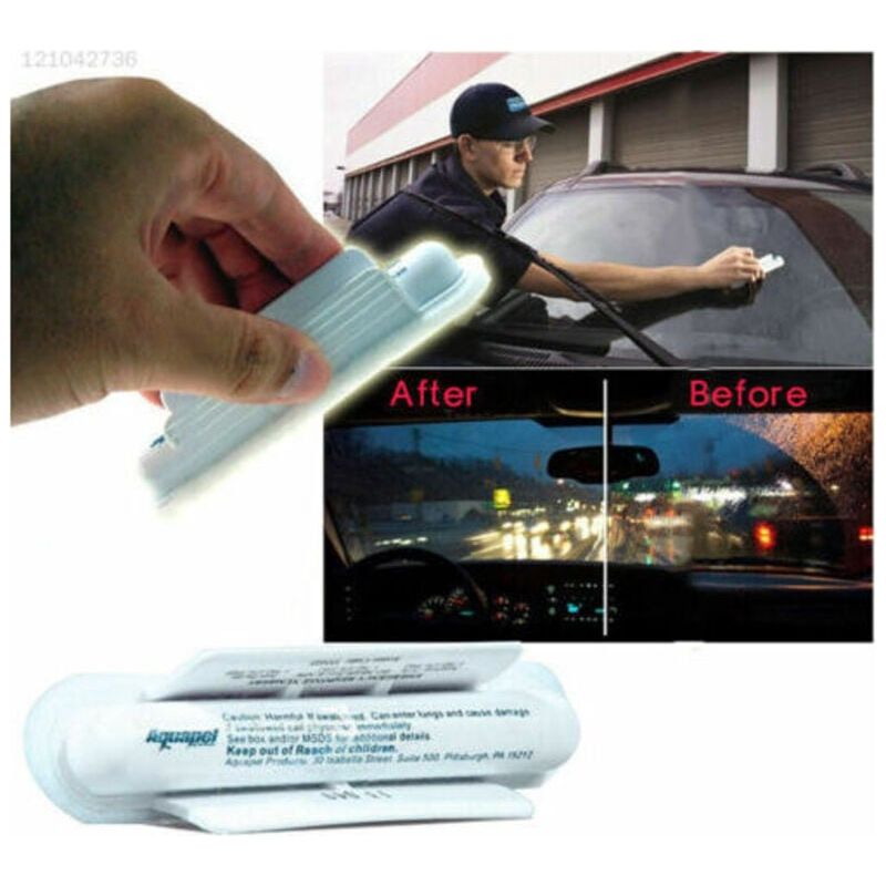 Autoteile, 2 Aquapel Windschutzscheiben-applikatoren, Regenwasserbehandlung, Repellent, Neu