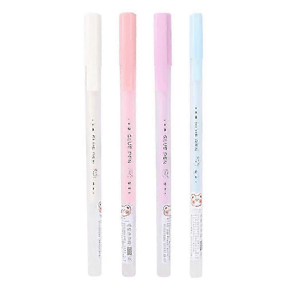 Schnelltrocknendes Klebestift-set Für Scrapbooking, 4- Oder 6-teiliges Set Mit Klebestiften Für Bastelarbeiten, Scrapbooking, Kartenherstellung Und Papierbasteln (typ Xa)