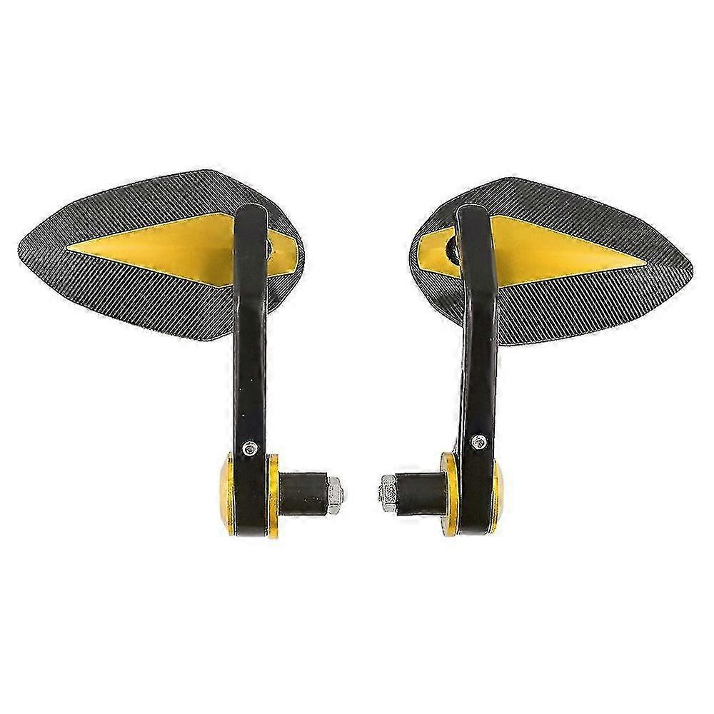 Motorrad-lenkerspiegel, Seitenlenkerendenspiegel Für Yamaha R6 R1 Mt 09 Tmax Xmax Wr 125 250 690 Für Duke 125 200 390 (gold)