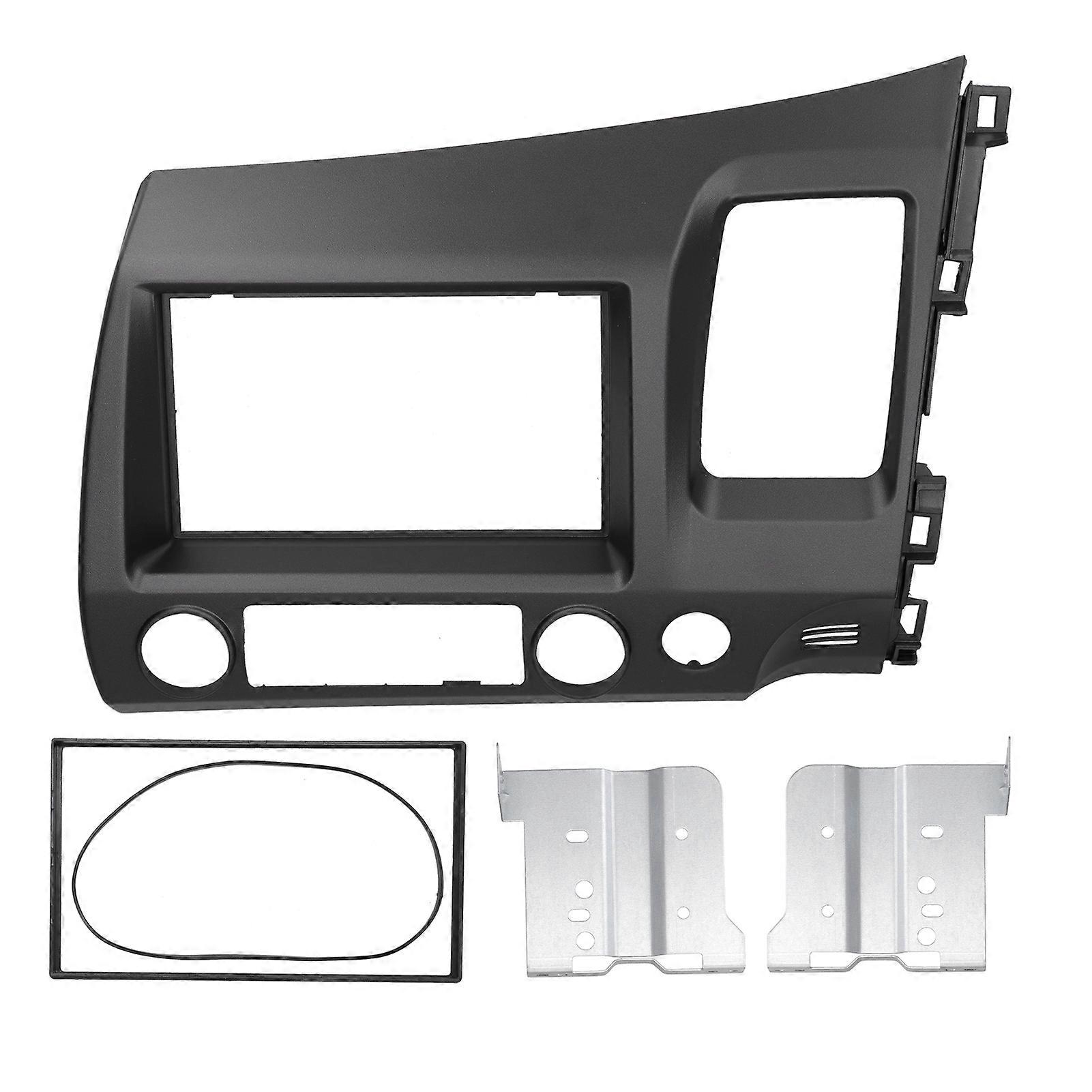2-din-stereo-radioblende Mit Dvd-audio Und Navigationssystem, Grau, Für Honda Civic 2006–2011, Rechtslenker
