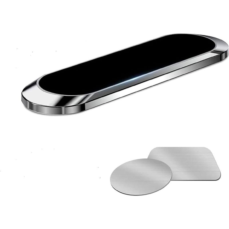 Universelle Magnetische Autohalterung Für Handys, Kompatibel Mit Iphone 12, 11 Pro, Xs Max, Xr, X, 8 Plus, 7 Plus, Galaxy S10, S10+/s9/s9+ Und (grau)