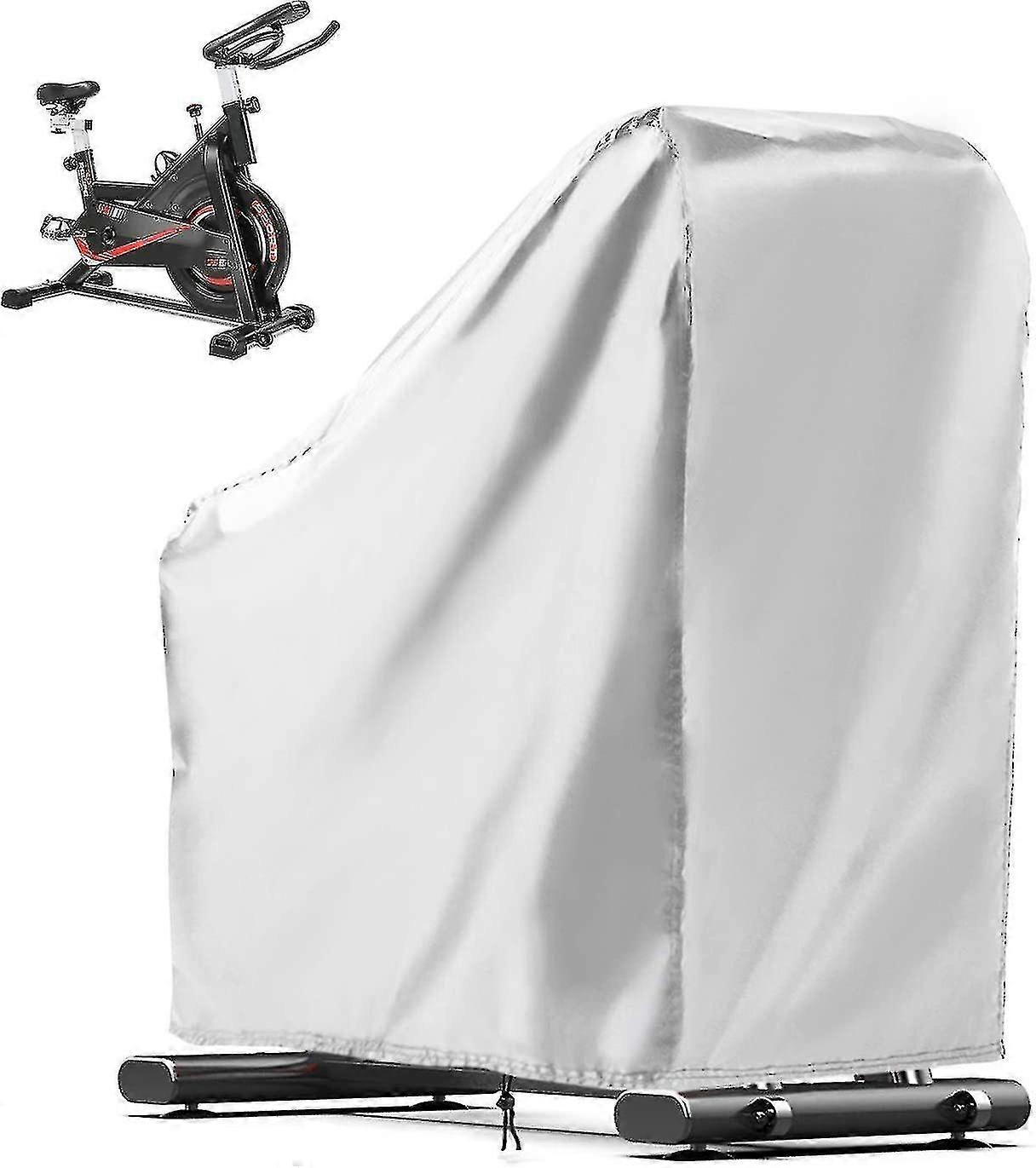 Schutzhülle Für Heimtrainer, Indoor-cycling-schutzhülle, Passend Für Aufrechte Fahrräder, Schutzhülle Für Den Außenbereich (silber 12358113)