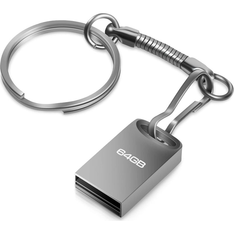 64 Gb Quadratischer Mini-usb-stick Für Laptop, Pc, Auto Und