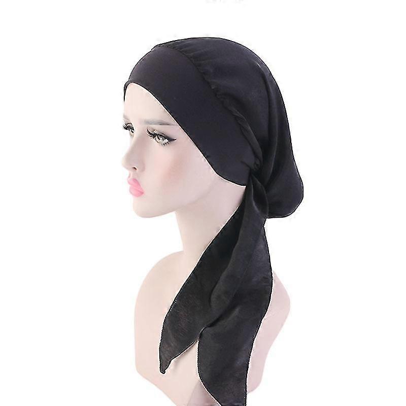 Kopftuch Für Frauen Bei Krebs, Chemotherapie, Haarausfall, Mütze, Turban, Vorgebundenes Kopftuch, Bandana, Neu (a)