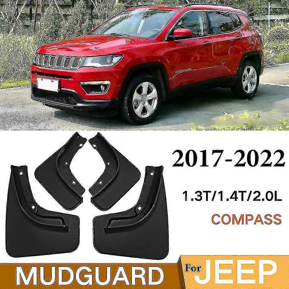 Spritzschutz Für Jeep Compass 2017-2022, Vorne Und Hinten