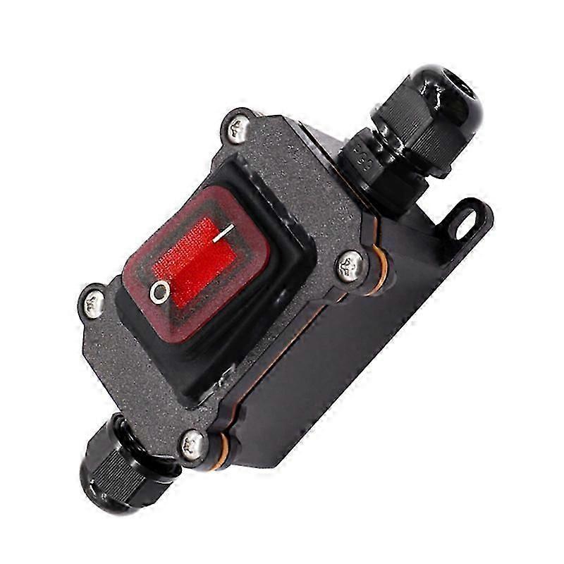 Ip67 Wasserdichter Inline-schalter 12v Dc 20a Hochstrom-leistungsschalter