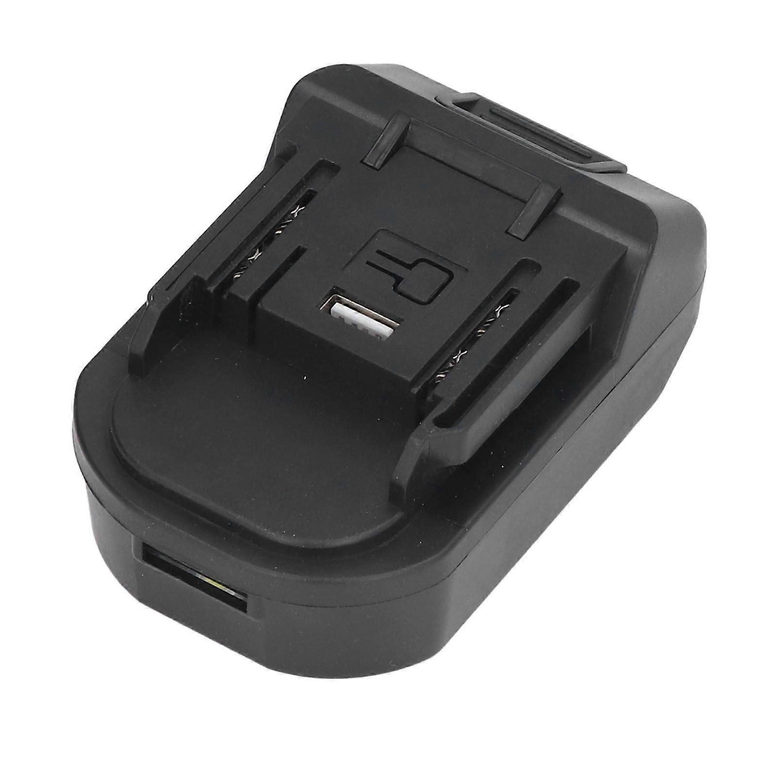 Akkuadapter Aus Abs Mit Kurzschlussschutz, Usb-led-licht, Akkukonverter Für 18v- Bis 21v-akkus