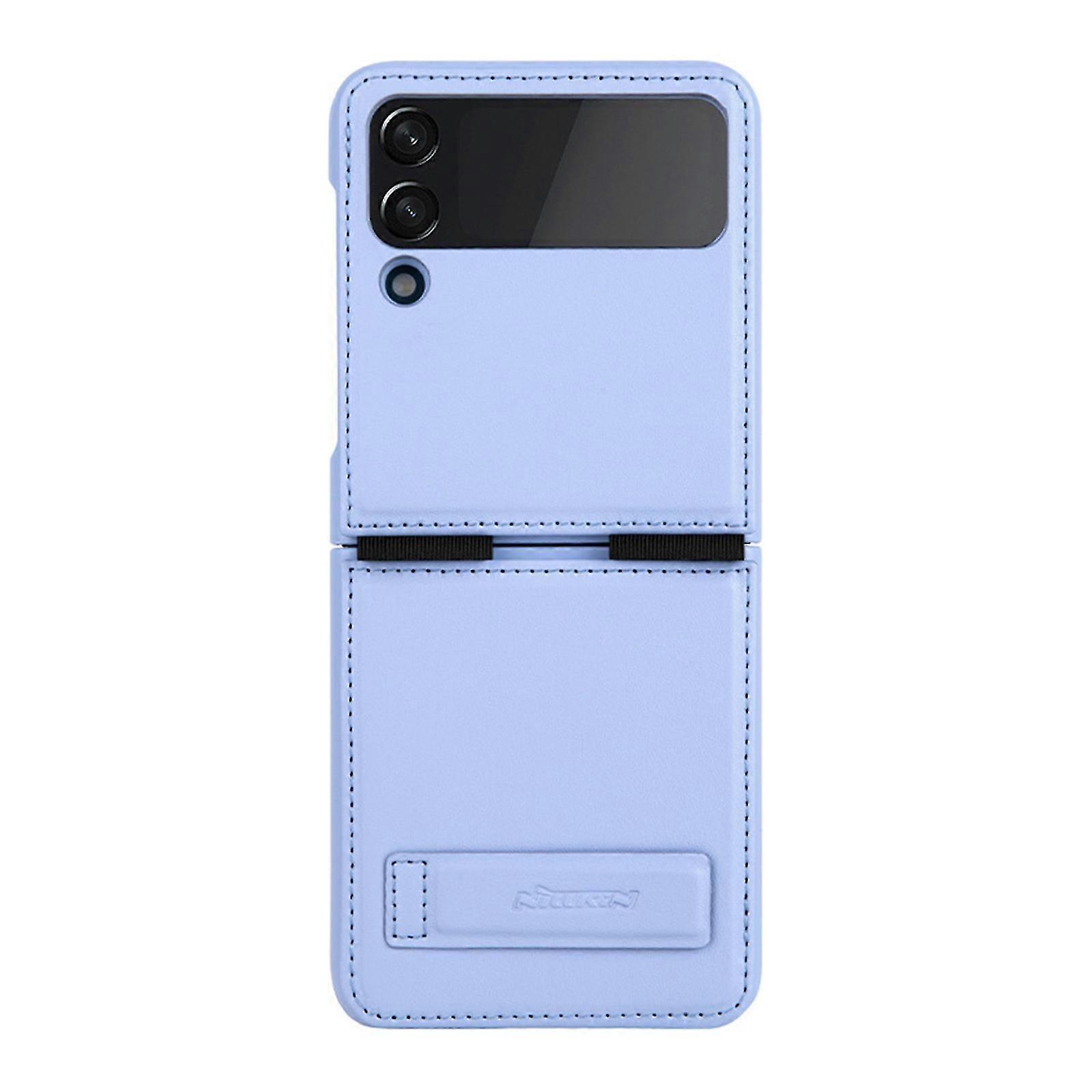 Stoßfeste Handyhülle Für Galaxy Z Flip 4 5 – Rundumschutz, Schlanke Schutzhülle Mit Handyhalterung, Lila