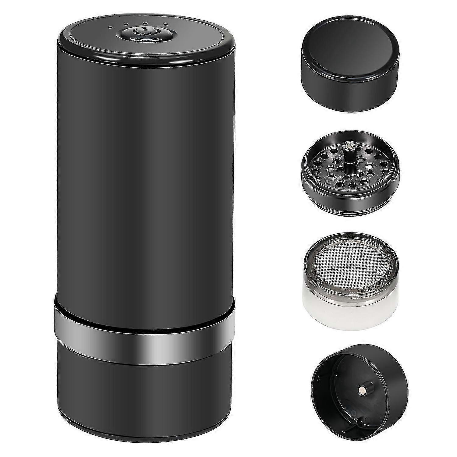 Elektrische Kräutermühle Mit Großem Fassungsvermögen, Gewürzmühle, Usb-aufladbar, Multifunktional Für Trockene Kräuter