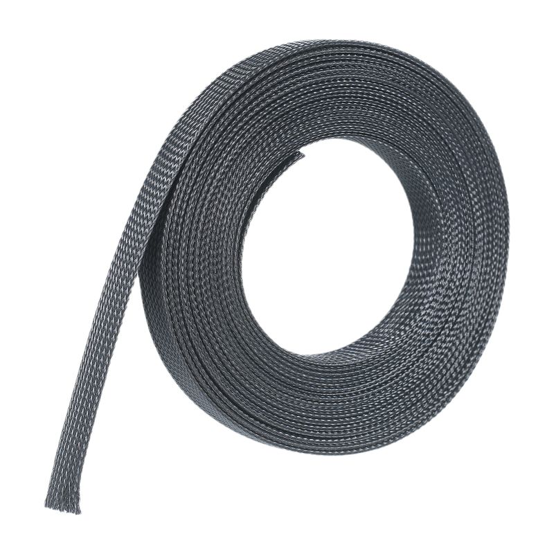 21 Fuß (3/4 Zoll Oder 20 Mm) Dehnbarer, Geflochtener Kabelschlauch Zum Schutz Von Kabeln, Ideal Für Autos, Fernseher, Computer Und Haushaltsgeräte.