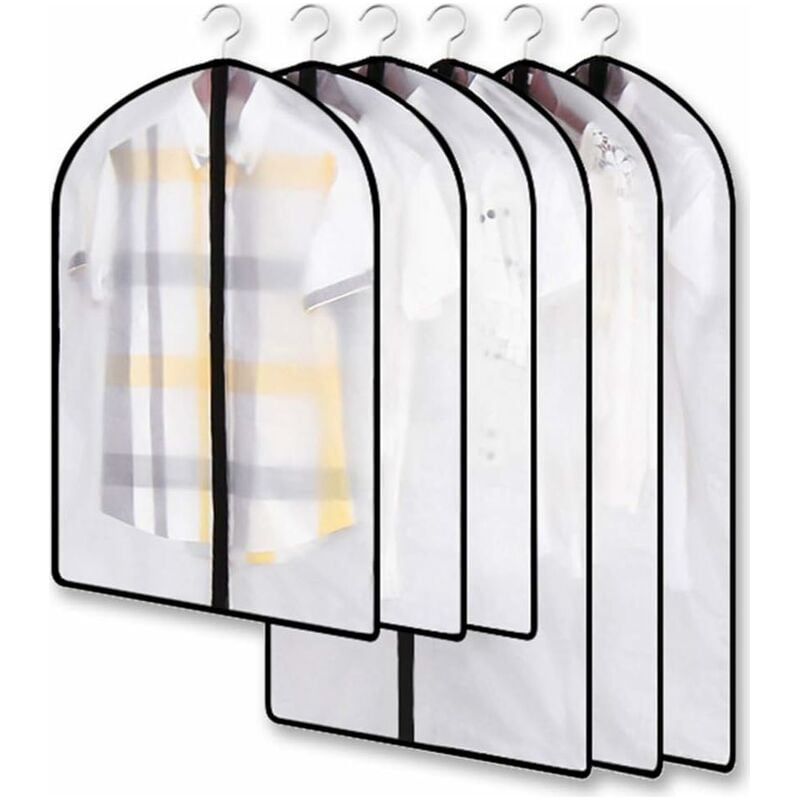 Aufbewahrung, Transparenter, Mottensicherer Kleidersack, Mottensicherer Kleidersack, Staubdichtes Kleidersack-set, Ideal Für Den Kleiderschrank, Schützt Kleidung, Hemden Usw.