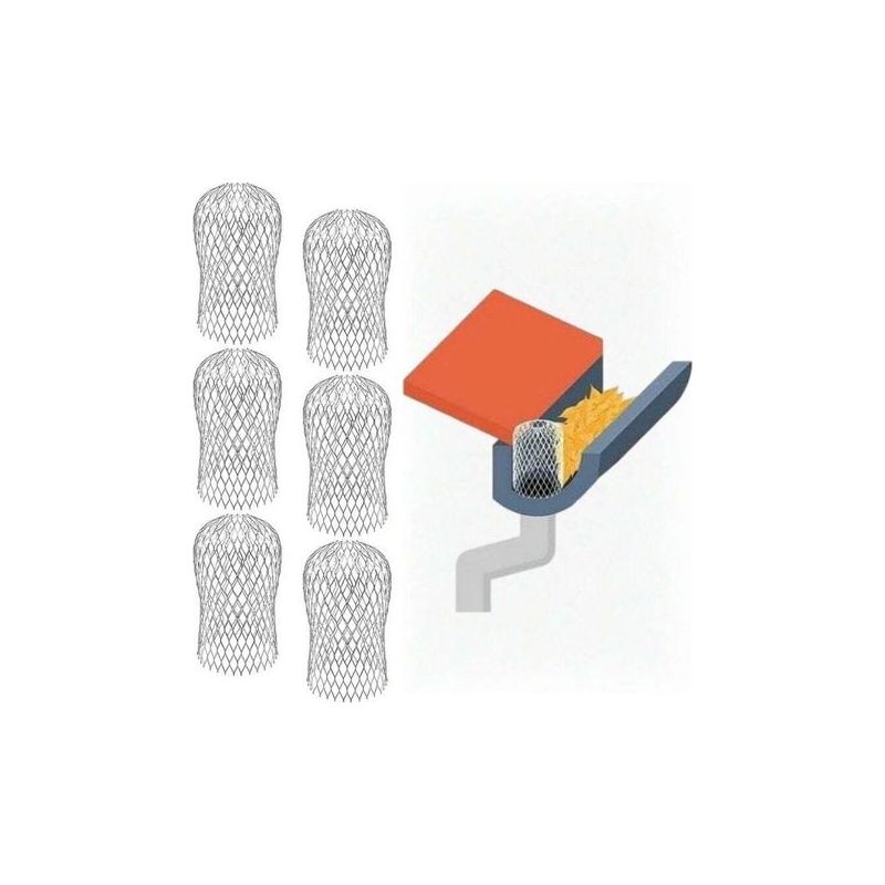 Laubsiebteile, Dachrinnenfilter, Edelstahl-dachfilter, Ausziehbare Aluminium-dachrinnenfilter Zum Auffangen Von Moos, Schlamm Und Ablagerungen (silber)
