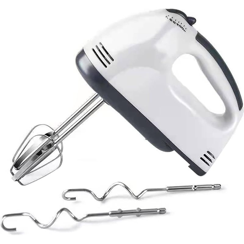Handmixer, Elektrischer Mixer, Handmixer Zur Zubereitung Von Kuchen, Eiern, Schlagsahne Und Speisen, Mit 4 Edelstahl-aufsätzen.