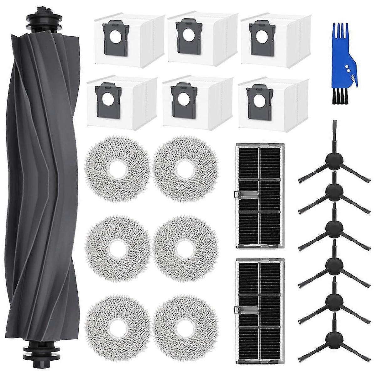 Zubehör Für Den L10s Pro Ultra Heat Saugroboter: Hauptbürste, Seitenbürste, Hepa-filter, Wischtuch, Staubbeutel