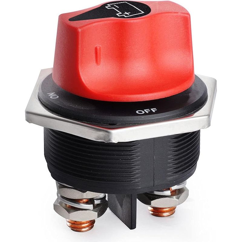 12–24-v-batterieschalter, 300 A Dauerstrom, 450 A Innenstrom, Wasserdichter Batterietrennschalter Für Boote, Motorräder, Yachten, Autos, Busse, Wohnmobile Und Utvs.