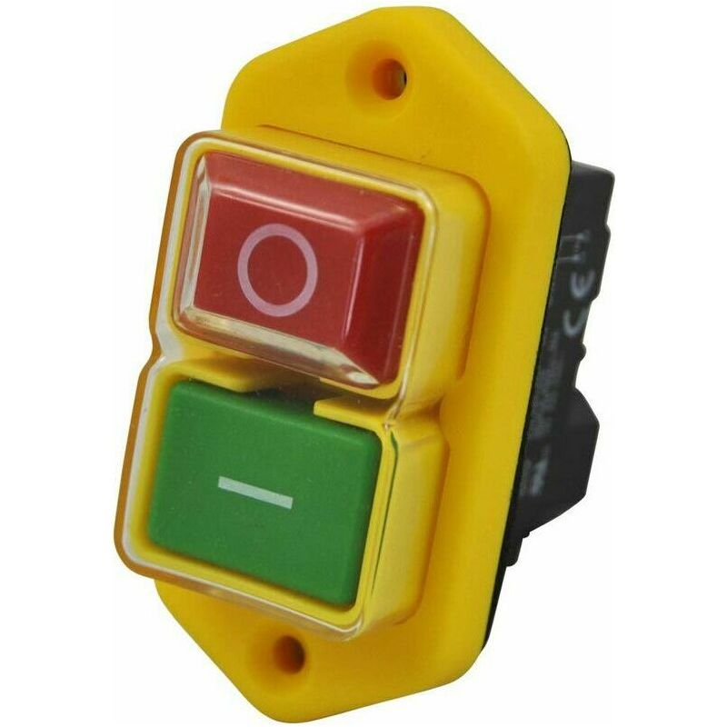 Lablanc – Wasserdichter Elektromagnetischer Druckknopfschalter 250 V – Unterspannungsschutz Und Schutzart Ip55 – Für Elektrowerkzeuge Und Werkzeugmaschinen
