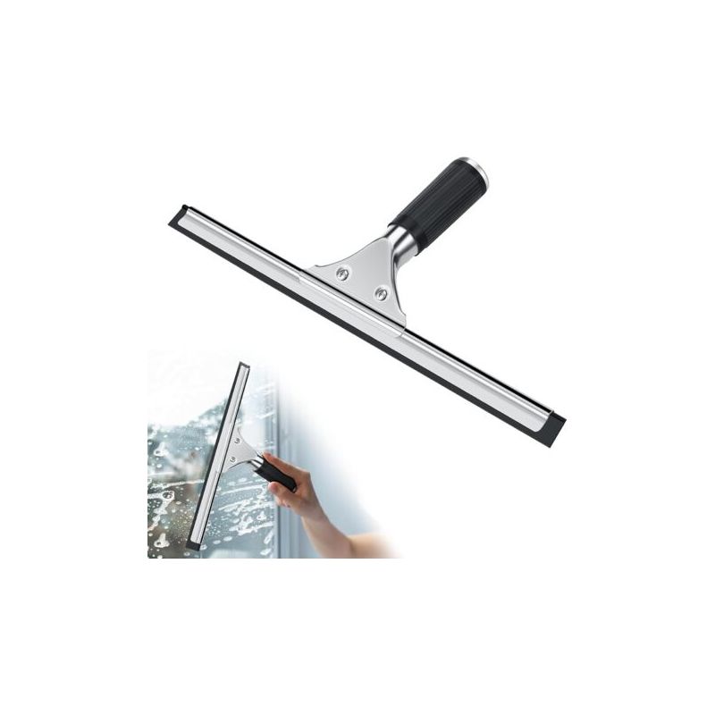 Lablanc – Professioneller Fensterabzieher, Edelstahl, Zum Reinigen Und Trocknen Von Glas, Fliesen Und Badezimmer, 35 Cm