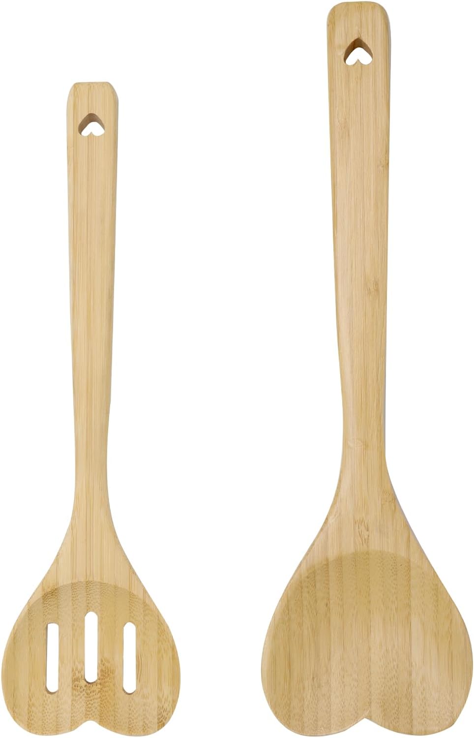Herzförmige Holzlöffel (2 Stück) – Kleine Holzlöffel Zum Würzen Und Salzen