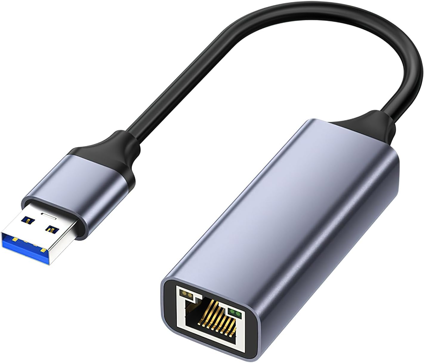 Hengbird Usb 2.0 Ethernet-lan-adapter, 1000 Mbit/s Usb Auf Rj45 Gigabit-ethernet-lan, Kompatibel Mit Surface, Macbook, Laptop, Pc Mit Windows 11/10/8.1/8, Macos, Linux
