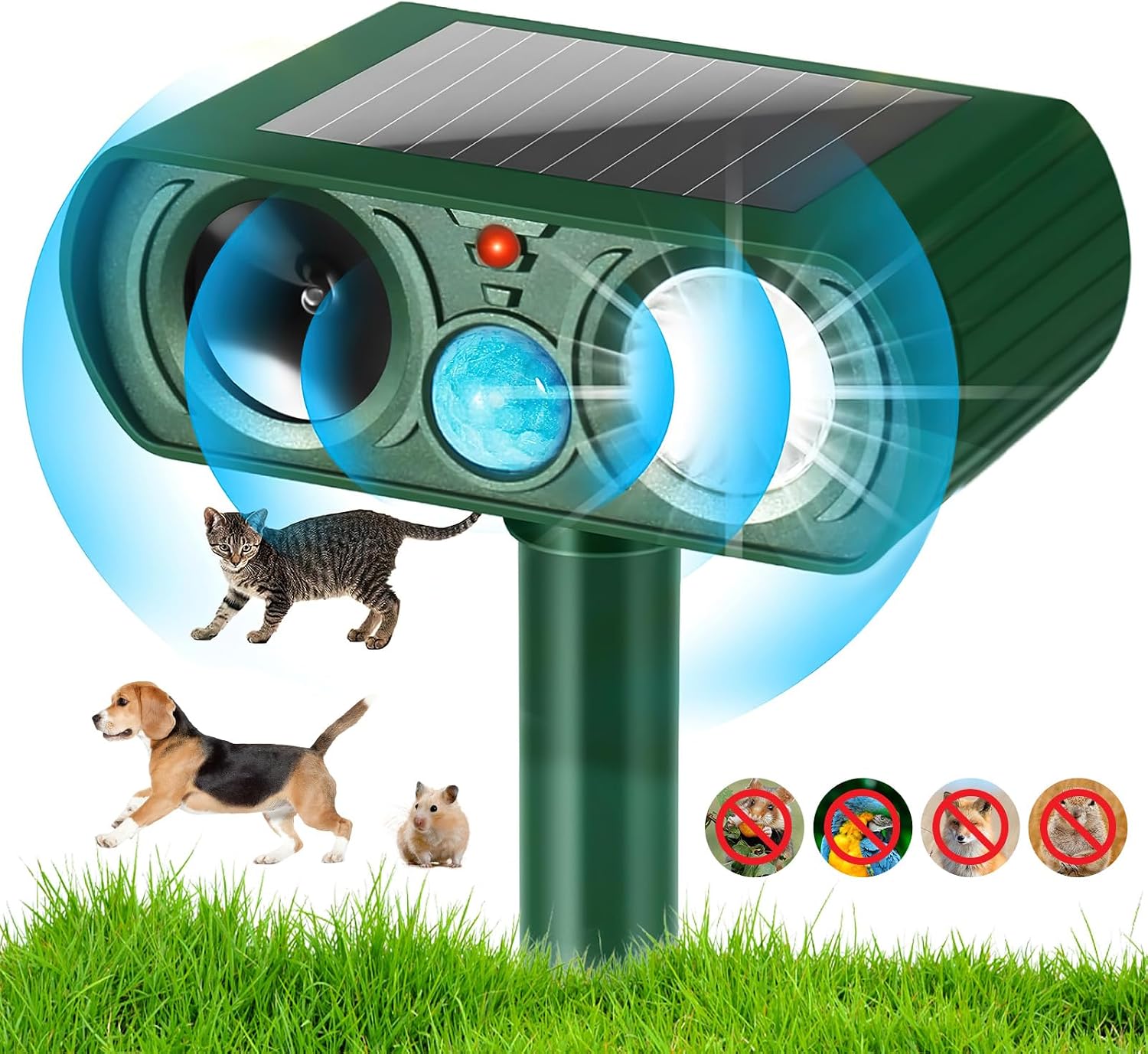 Ultraschall-sonnenschutzmittel, Sonnenschutzmittel Für Katzen, Hunde, Mäuse, Waschbären, Gartentiere