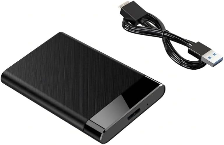 Externes Gehäuse Für 2,5"-festplatten Usb-c 3.1 Gen 2 – 6 Gbit/s Kompatibel Mit 2,5"-sata-hdds/ssds (7 Mm/9,5 Mm) Mit Uasp Und Trim Werkzeuglose Installation Windows-/mac-/linux-kompatibel Kabel