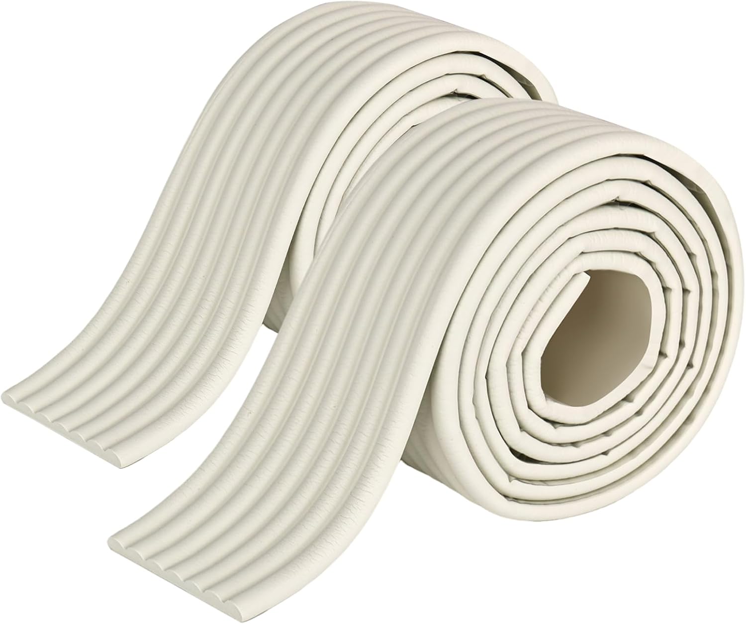 M X 80 Mm Selbstklebender Kantenschutz, Bettkantenschutz, W-förmig, Kinderkantenschutz, Kantenschutz Für Haushaltsschränke, Scharfe Kanten, Weiß