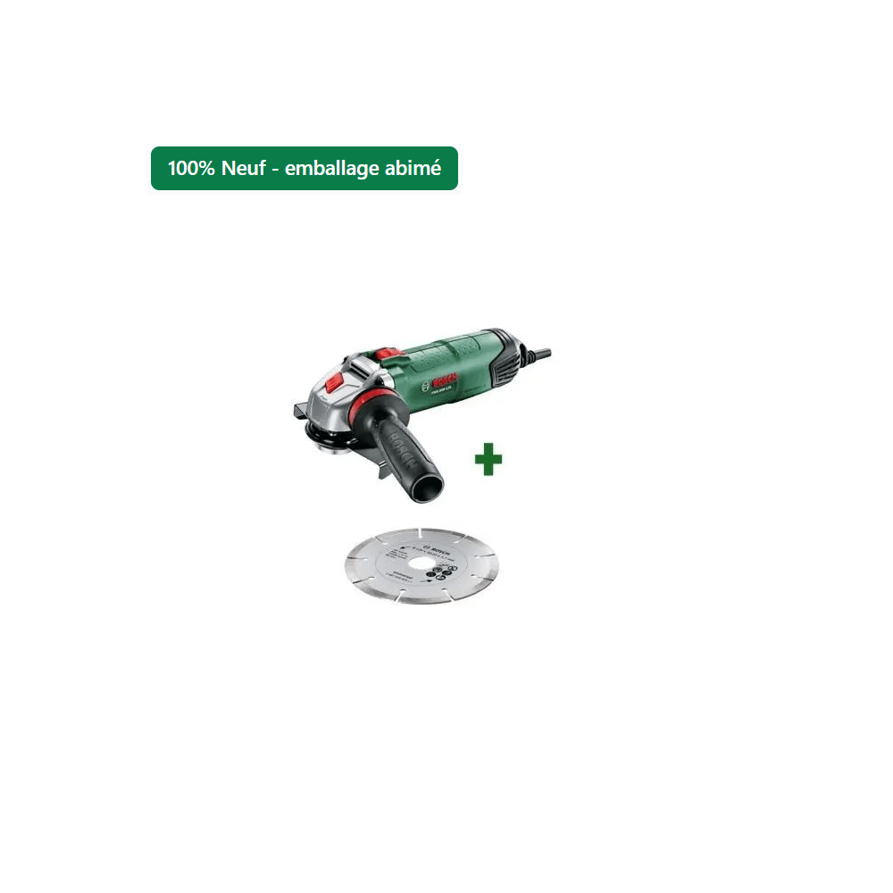 Handschleifer Bosch Pws 850-125 Avh 125 Mm Diamantscheibe