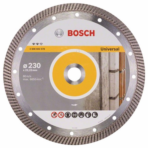 Disques Diamant Bosch Pro Expert Universal/taille:ø 230