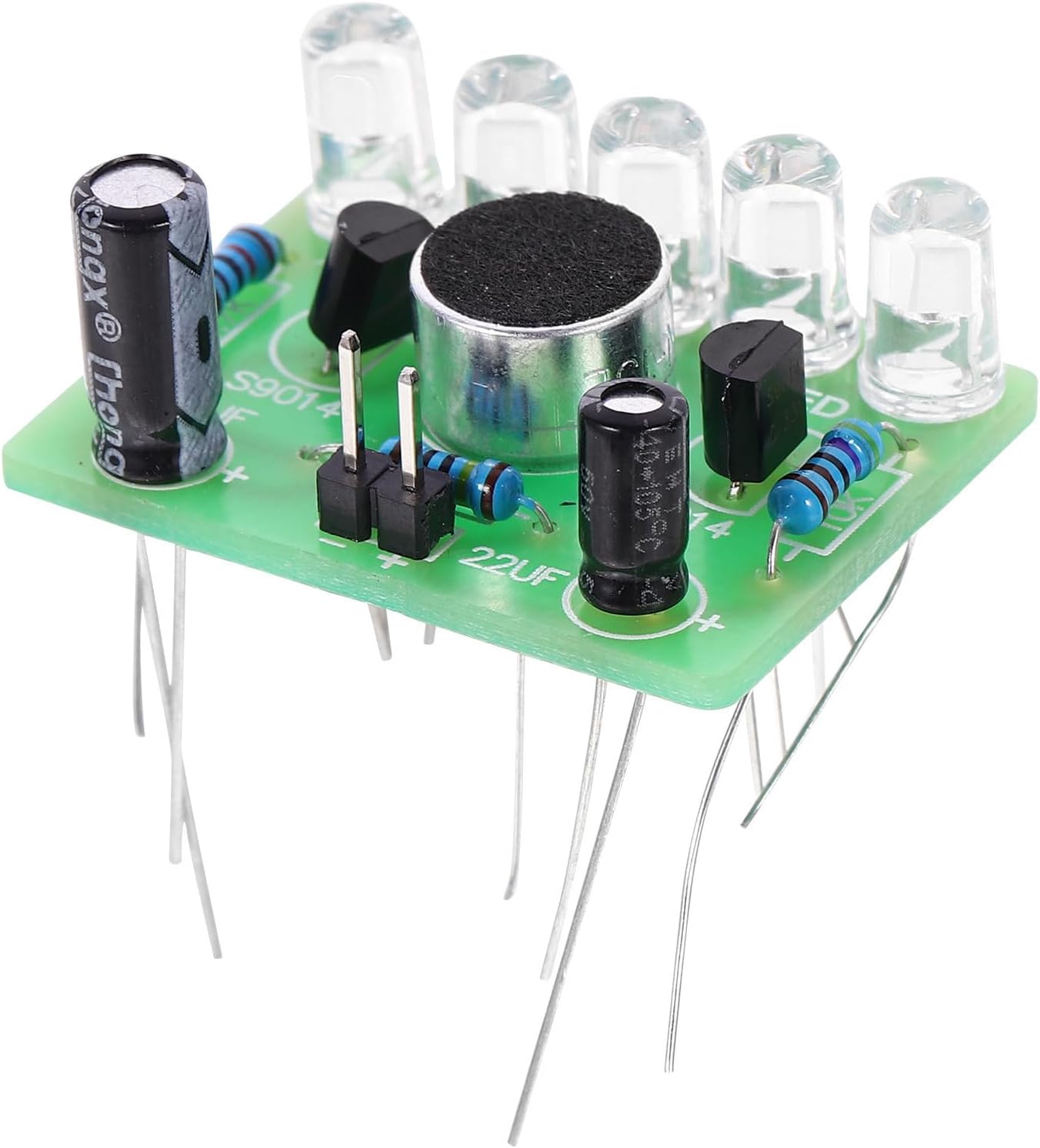 Schallgesteuertes Led-lampenmodul Für Diy-akustiksteuerung, Betriebsspannung 3–5 V, Fr-4-glasfaser-leiterplatte, Für Musik Und Performance
