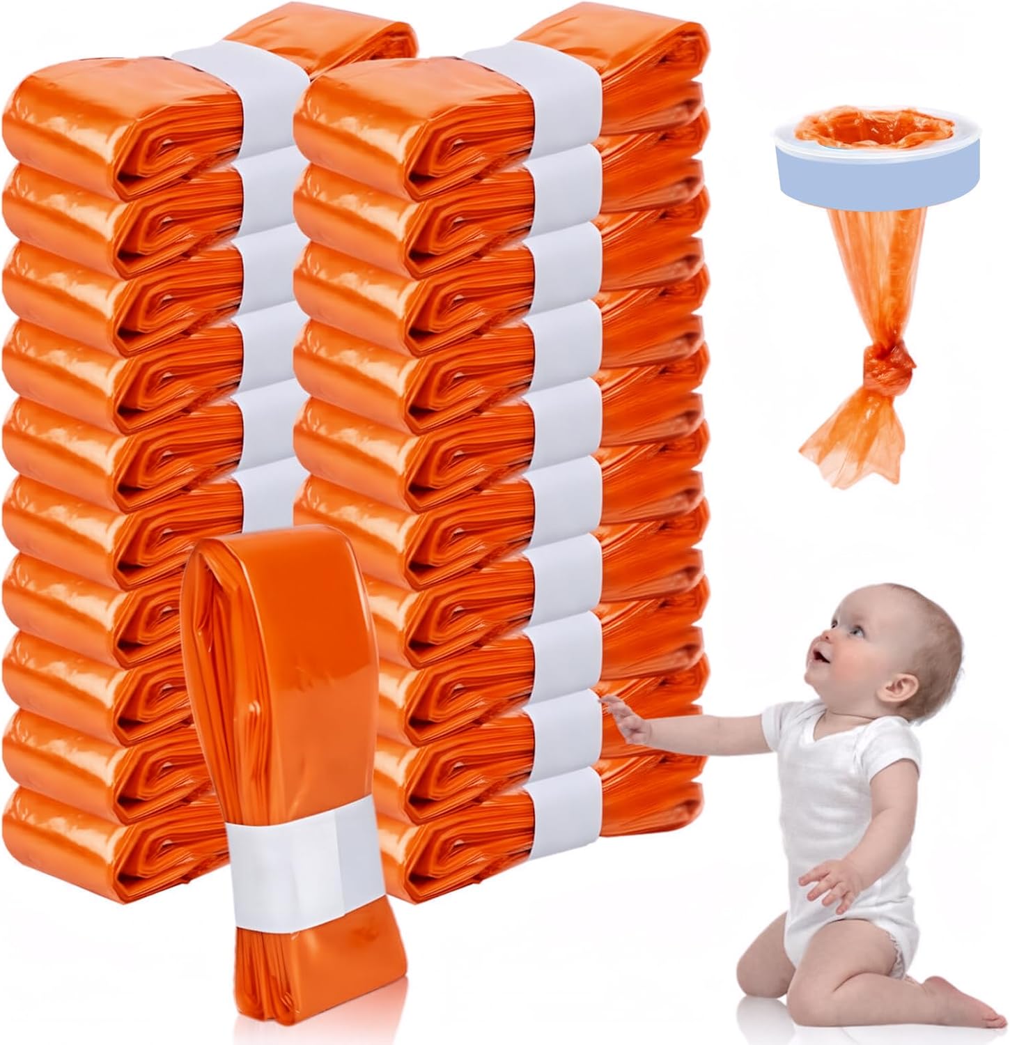 20er-pack Windeleimer-nachfüllkartuschen, 4,5 M, Reiß- Und Geruchsbeständig (a)