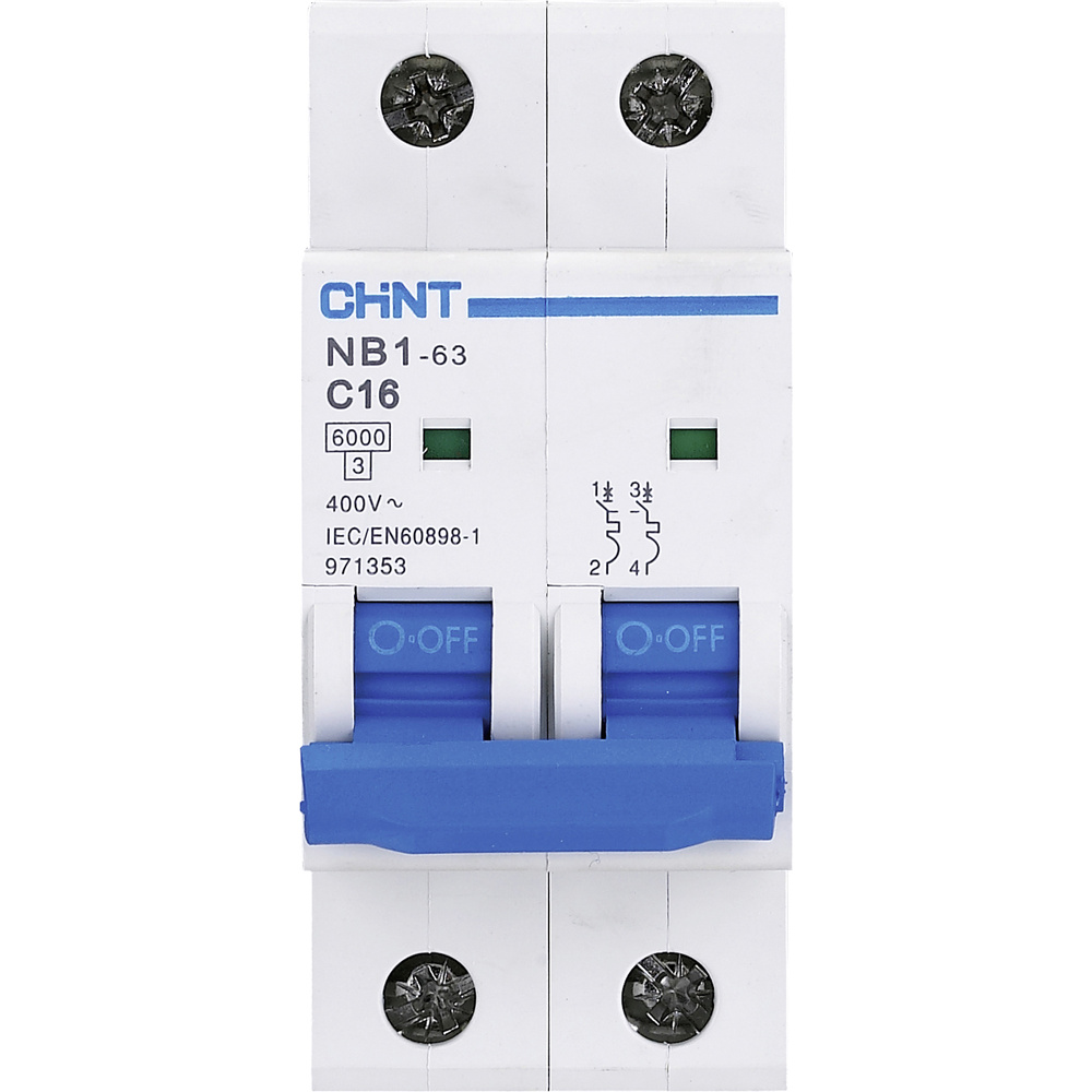 179644 Nb1l Leitungsschutzschalter 2polig 16 A - Chint