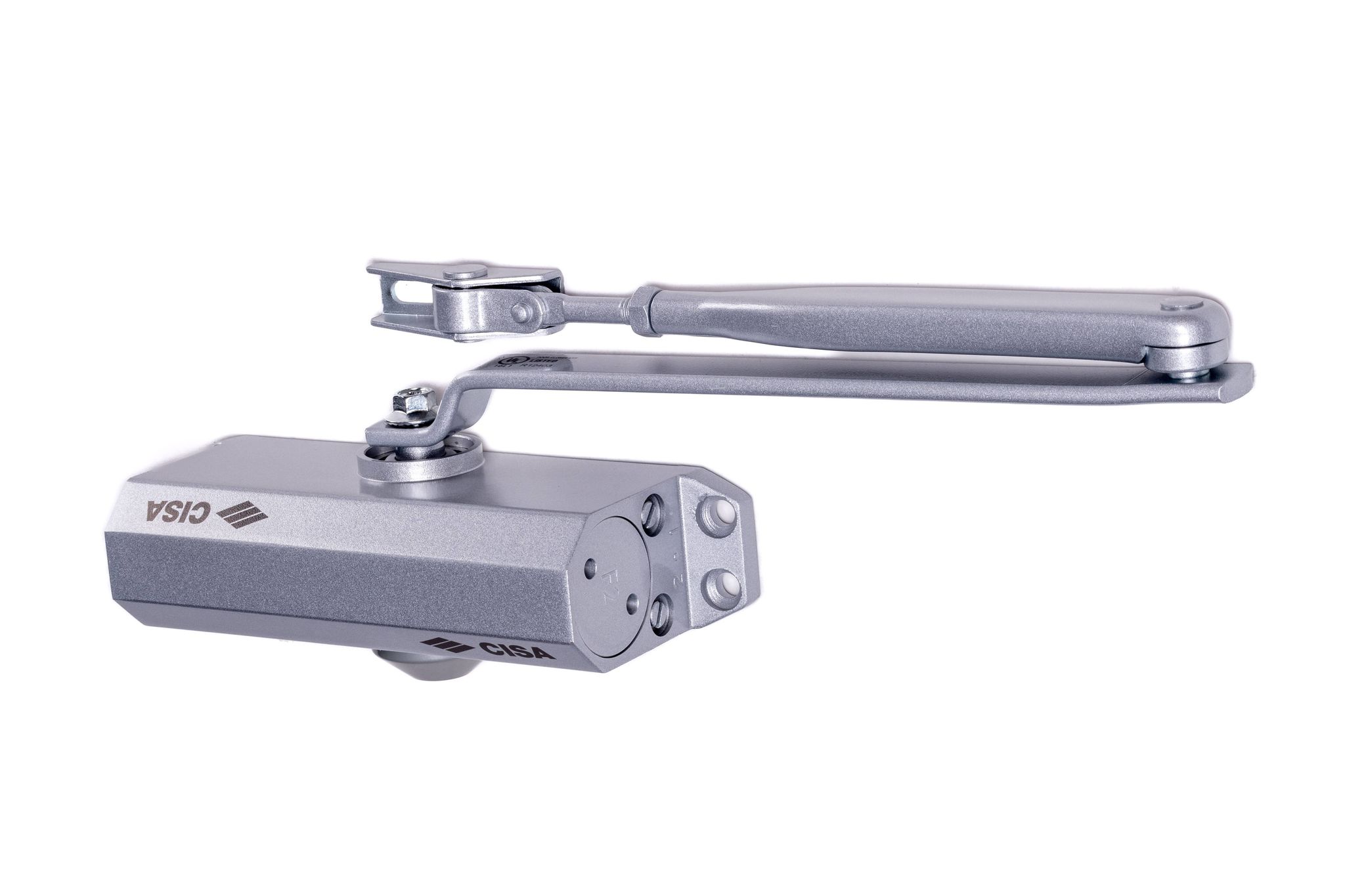 Cisa Art. 60460 Türschliesser S-stopp Silber