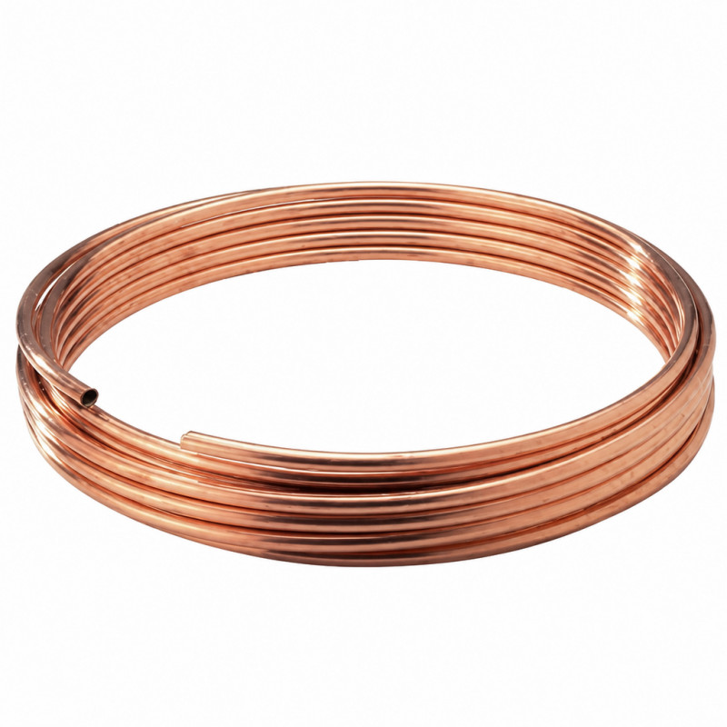 Copper Distribution - Geglühter Kupferring Durchmesser 18 Mm, 35 Meter