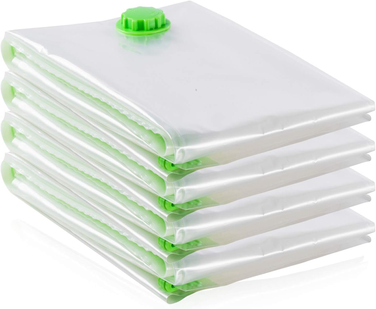 4er-pack Vakuum-aufbewahrungsbeutel Xl (130 X 100 Cm) – Extragrosse Vakuumbeutel Für Kleidung, Bettwäsche & Steppdecken