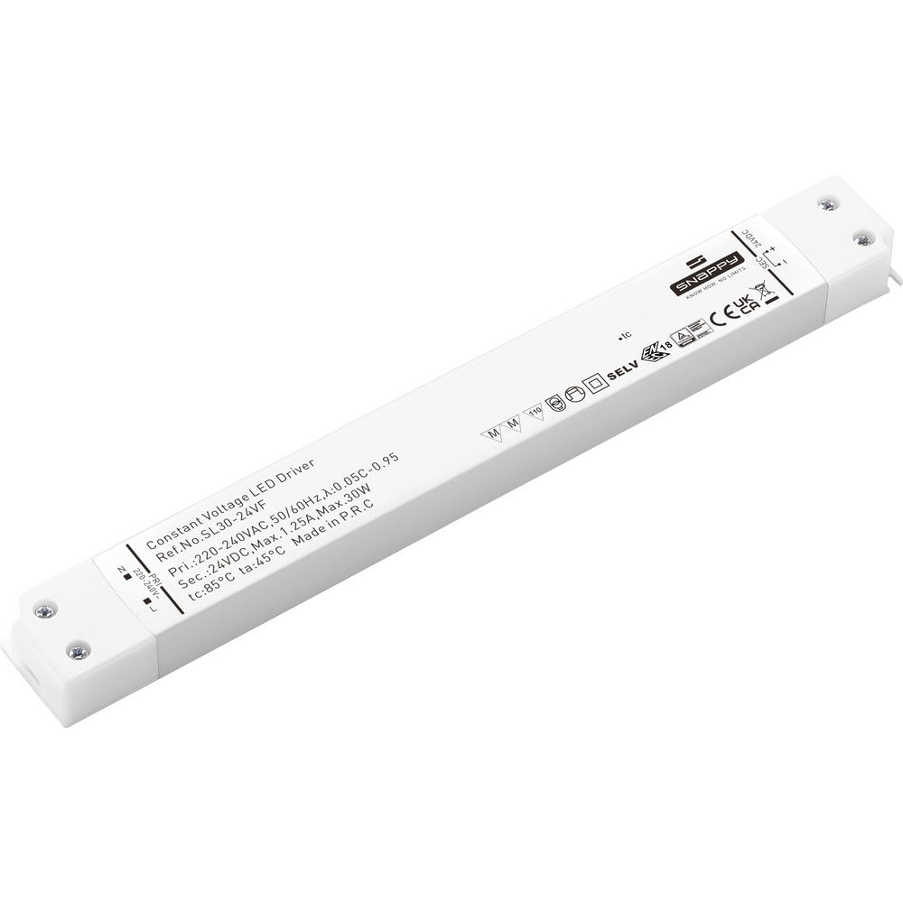 Dehner Elektronik Sl 30-24vf Led-treiber Konstantspannung 30 W 1.25 Ma 24 V/dc Überlastschutz, Über
