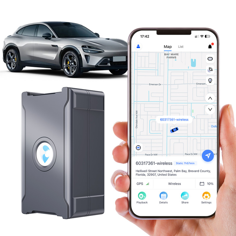 Gps-tracker Für Auto Diebstahlschutz Echtzeit-ortung Vibration Geo-zaun Alarm