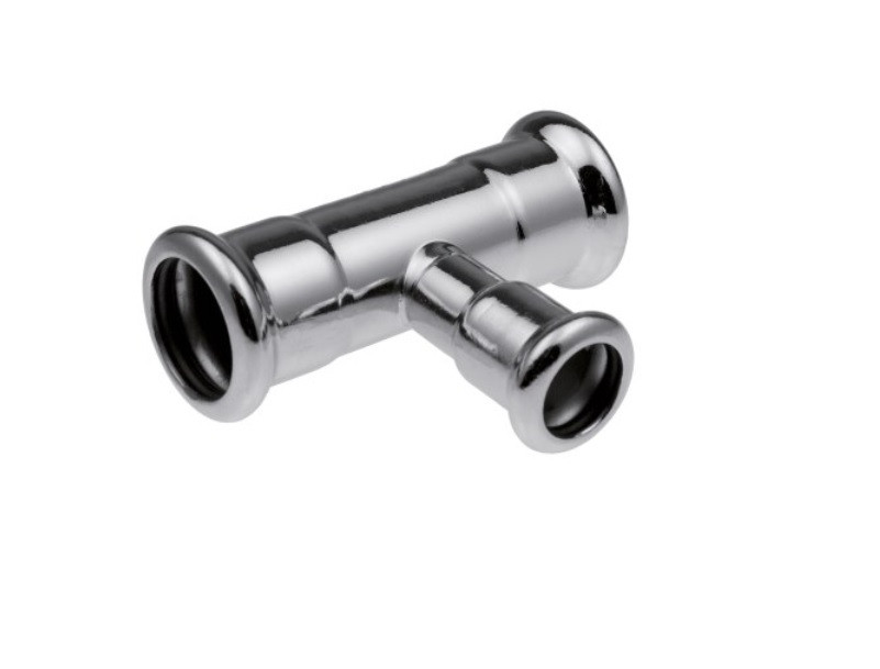 Raccord Kan-therm Tee 54x28x54mm Stahl 54x28 Mm