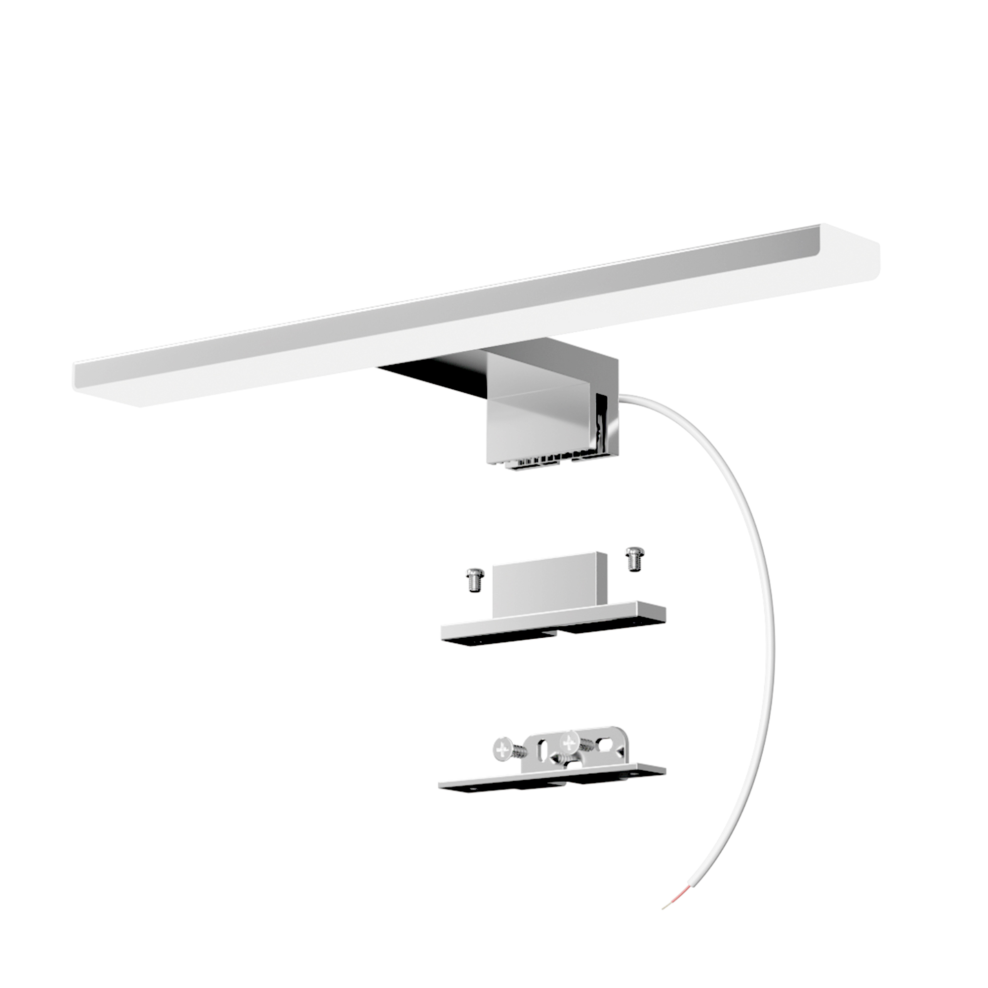 Dilumen Led Spiegellampe Badezimmer Spiegelleuchte 5w 300mm 500lm Badleuchte Neutralweiß 4000k,spiegellampen Spiegel Badezimmerschrank 230v,led Badspiegelleuchten Badezimmerspiegel(kein Schalter)