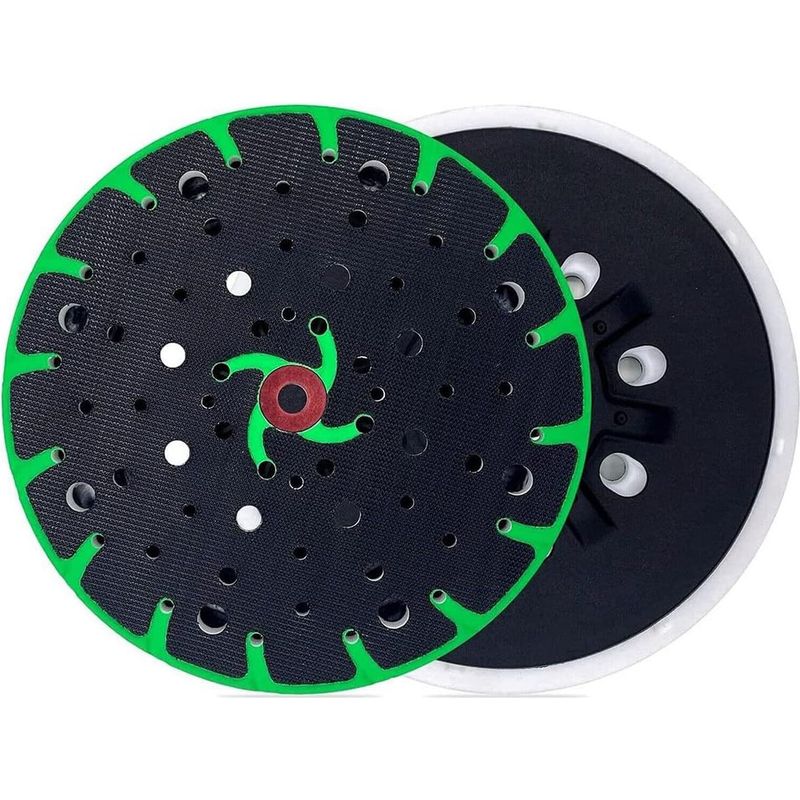 Ersatz-schleifpad Für Exzenterstaubsauger, 15 Cm, 17 Löcher, Kompatibel Mit (festplatten-pack), Ouylaf
