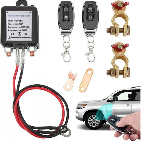 Zoternen – 12-v-fern-batterietrennschalter – Reichweite Bis Zu 48,78 M – Trennschalter Für Auto Und Boot – 200 A – 12 V Dc