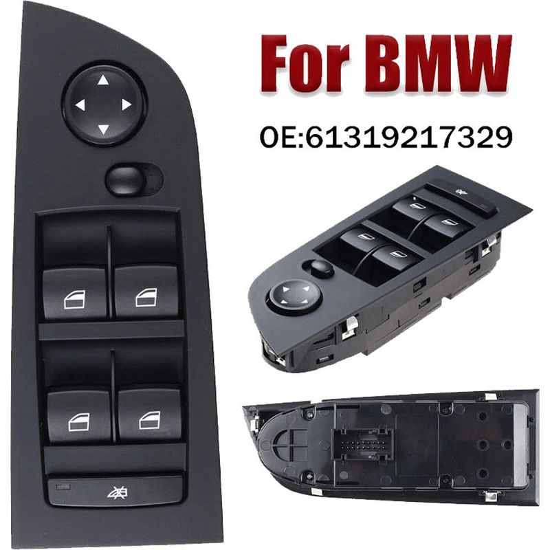 Zoternen – Elektrischer Fensterheberschalter – Oem-ersatzteil 61319217329 – Kompatibel Mit Bmw 3er E90 E91 – Verschleißfestes Und Schlagfestes Abs