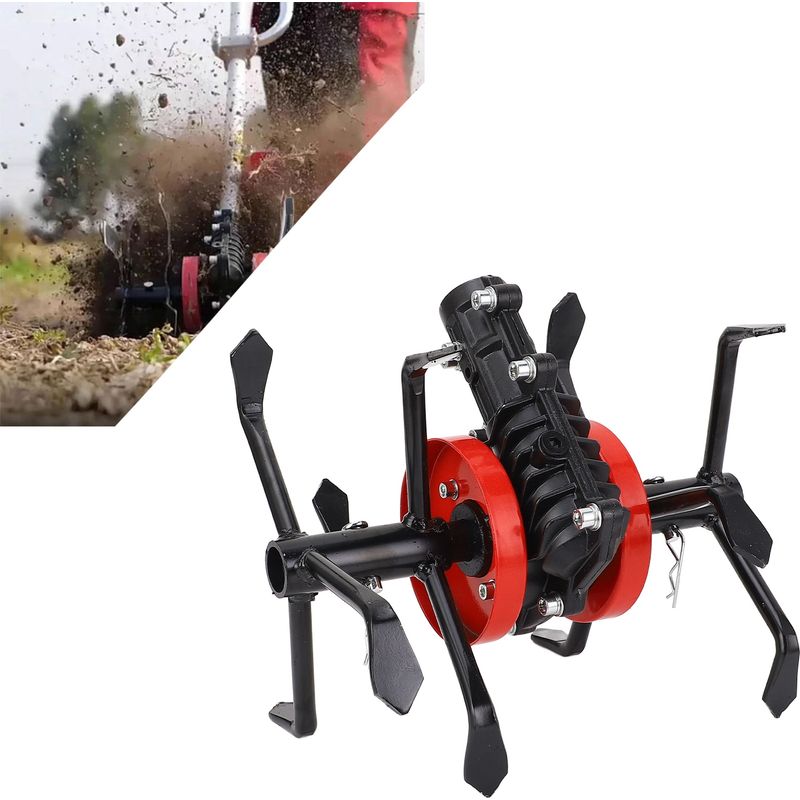 Zoternen Freischneider-rad Für Rasen, Bodenlockerung, Mini-fräskopf, Tiefenbearbeitungsrad Für Gartenfräsen, 28 Mm, 9 Zähne