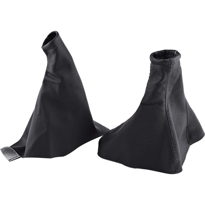 Fydun Schalthebelmanschette + Handbremsmanschette, Schalthebelmanschette Und Handbremsmanschette Aus Pu-leder Für Corsa B 2001-2006 1993-2000
