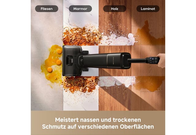 Dreame G10 Pro Flex 2-in-1-stabstaubsauger Akku Trocken&nass Beutellos 300 W Schwarz 2,5 Ah