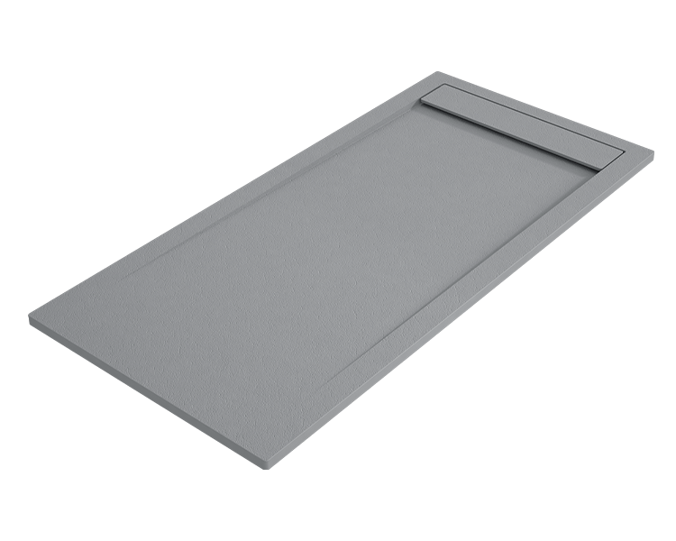 Duschwanne Ambar 90x190 Cm Zement Gitter Zement