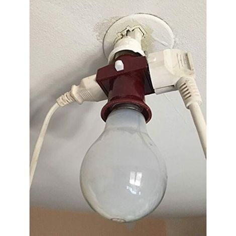Set Mit 2 E27-fassungen Mit 6-a-schalter – 250 V – Bakelit – Kupfer-gold-beschichtung Für Hohe Sicherheit