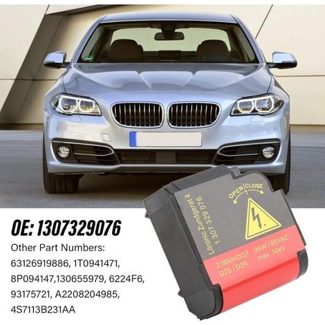 Xenon-hid-scheinwerfer-zündgerät, Vorschaltgerät, D2s/d2r-lampenfassung, 1307329076, Ersatzteil Passend Für Cooper R50, R52 Und R53 Von 2004 Bis 2007
