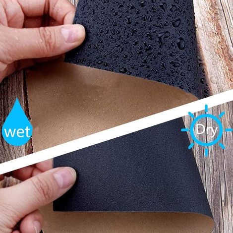 Packung Mit 30 Blatt Nass- Und Trockenschleifpapier, 23 X 9,3 Cm Schleifpapier, Feine Körnung Zum Polieren Von Metall, Holz, Autos, Holzmöbeln (körnung 2500)